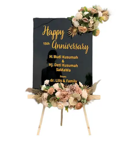 Papan Bunga Akrilik Bukuan